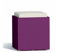 POUF ESTERNO SEDUTA GIARDINO IDROREPELLENTE LAVABILE APPOGGIO BORDO SEDIA DESIGN