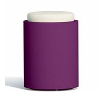 POUF TONDO ESTERNO SEDUTA ARREDO GIARDINO RESINA LAVABILE APPOGGIO SEDIA COLORI