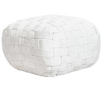 Pouf da esterno bianco sporco BODLA