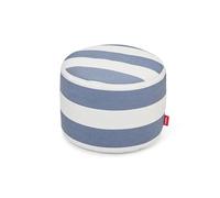 Pouf da Esterno Fatboy Point A Righe Blu Oceano