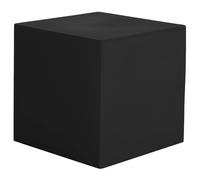 Pouf da Giardino 50x50 cm in Resina Arkema Iris Pouf Antracite