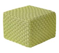 Pouf da giardino verde 50 x 50 cm NALLI
