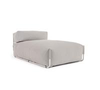 Pouf divano modulare longue outdoor Square