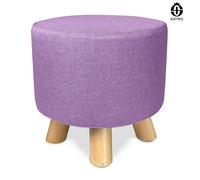 SAMIRA Pouf divano, pouf poggiapiedi - Nemo (Lilla)
