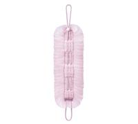 Pouf doccia e scrub per la schiena, asciugamano esfoliante con supporto a , palla da bagno testurizzata, accessorio per pulizia profonda del corpo per rinnovare la pelle e routine di tutto il
