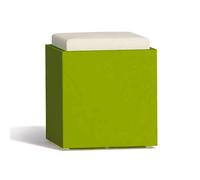 POUF ESTERNO SEDUTA GIARDINO IDROREPELLENTE LAVABILE APPOGGIO PISCINA VERDE