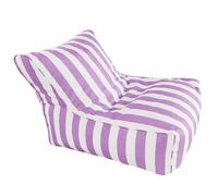 Pouf galleggiante per piscina - Originale pouf a righe per adulti - comodo salotto galleggiante per piscine - perfetto per rilassarsi e prendere il sole