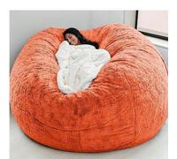 Pouf gigante lavabile (senza imbottitura), poltrona a sacco oversize per feste e relax, 130 x 65 cm, perfetta per decorare il soggiorno