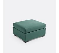 Pouf in cotone, Robin Verde 1 posto