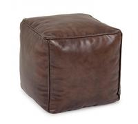 Pouf Mendez Marrone 40x40 Bizzotto Cod.0720091