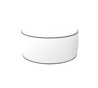 King Collection - P1816012 - Pouf Ottoman - 23 x 53 cm - bianco - King Collection - 97214 - Conf. da 1 Pz. - P1816012