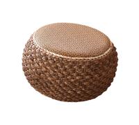 Pouf Ottoman Round Footrest Rustic tradizionale divano sgabello per il piede per