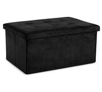 Pouf panca contenitore tinta unita DOUBLE VELVET