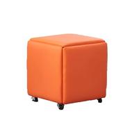 Pouf pieghevole 5 in 1 - versatile sgabello fasciatoio in ferro per soggiorno e camera da letto - mobili creativi per la casa (cinese ge)