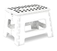 Pouf pieghevole - Bianco / 22 cm