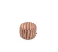 Pouf Point Terry Cognac Crema