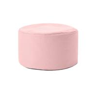 Lumaland Pouf sacco (50 L) | Sacco a sacco compatto con funzione 3 in 1: comodo sgabello, pratico tavolino ed elegante poggiapiedi per interni ed esterni I Ø 25 x 45 cm
