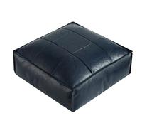 Pouf quadrato marocchino poggiapiedi, cuscino da pavimento in ecopelle per aggiungere un divano elegante e confortevole, perfetto come pouf o pouf