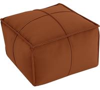 Pouf rotondo imbottito MeMoreCool poggiapiedi ottomano, pouf da pavimento pog...