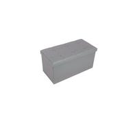 POUF SCATOLA CONTENITORE RETTANGOLARE SIMILPELLE CASSAPANCA POGGIAPIEDI COLORE