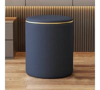 Pouf Sgabello Contenitore con Rivestimento Tramato, Poggiapiedi Sedia con Seduta Imbottita per Arredamento Interno, Cucina, Soggiorno, Salotto, Camera da Letto Decora i tuoi interni con questo belliss