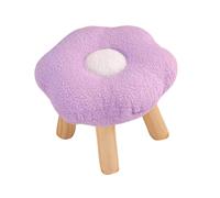 Pouf stile fiore ottomano cartone animato sotto la scrivania per soggiorno
