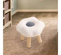 Pouf stile fiore ottomano cartone animato sotto la scrivania per soggiorno