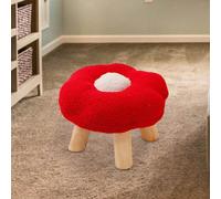 Pouf stile fiore ottomano cartone animato sotto la scrivania per soggiorno