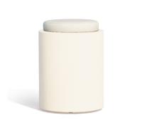 POUF TONDO ESTERNO SEDUTA ARREDO GIARDINO RESINA LAVABILE APPOGGIO SEDIA COLORI