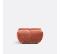 Pouf, velluto a coste vintage, L83 cm, Nuria Marrone TU
