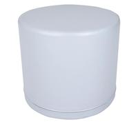 Pouff Tondo cm. 50x45 H Grigio Per Ambienti Scolastici Moderni