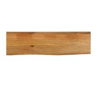 POUFGDR Piano da tavolo in legno massello di mango, 100 x 30 x 2,5 cm | Rustico, facile da pulire, superficie liscia, sostituzione per tavolo