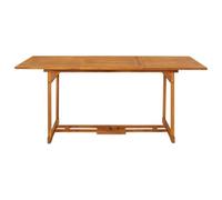 POUFGDR Tavolo Da Cena Esterno In Legno Massiccio Di Acacia 180 X 90 X 75 | Fascino Rustico Per Giardino, Terrazza O Patio, Durevole E Stabile, Ogni Pezzo Unico