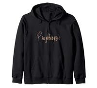 Poughkeepsie New York Vintage design elegante Felpa con Cappuccio