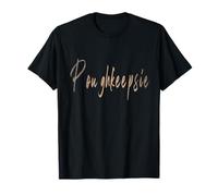 Poughkeepsie New York Vintage design elegante Maglietta