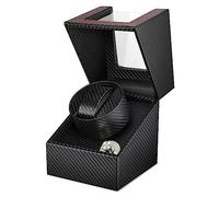 POUILLA Carbon Fiber Piano Painting Automatico Singolo Watch Winder Cover-Open Funzione Auto Stop Mabuchi Motor SG0188