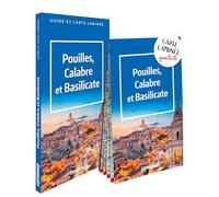 Pouilles, Calabre et Basilicate (guide et carte laminée)