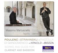 POULENC / BOZZA / STRAVINSKIJ / G Works & Duos for Clarinet & Bassoon (CD)