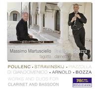 Poulenc, Bozza.. - Work And Duos For Clarinet And Bassoon