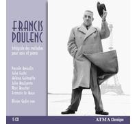 Poulenc, F. - Integrales Melodies Pour Voix Et Piano (5 CD)