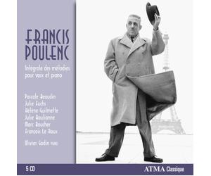 Poulenc, F. - Integrales Melodies Pour Voix Et Piano (5 CD)