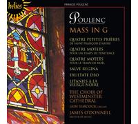 Francis Poulenc Poulenc: Mass in G (CD) Album