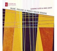 Poulenc/ Faure/ Franck - Violin Sonatas