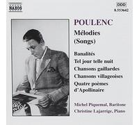Christine Lajarrige Poulenc : Melodies (CD) Album