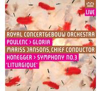 Arthur Honegger Gloria/symphonie Liturgique (Jansons, Rco) (CD)