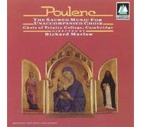 Poulenc/ Marlow/ Cambridge Trinity Coll Choir - Sacred Music For