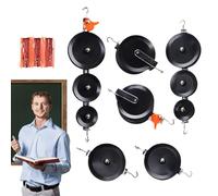 Pouleys Block Physics Experiment | Strumento Di Educazione Fisica Interattiva Puleggia per | Sturdy Lab Science Science Kit Physics Learning Tool for Home School