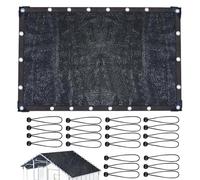 Poultry House Shade Fabric, Poultry Enclosure Net with Ball Cords, Breathable Mesh Shade Cloth | Netting Fabrics Uv Protection Shades Fabric for Greenhouse, Garden, Terrace, Balcony