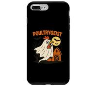 Poultrygeist Funny Chicken Ghost Halloween Pun Design Custodia per iPhone 7 Plus/8 Plus