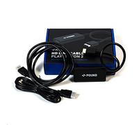 POUND Cavo HD Link per Console Retro Playstation 2 - Compatibile con PS1 e PS2 - Cavo HDMI con Qualità dell'Immagine RGB, Risoluzione 720p e con Cavo Micro USB di Alimentazione
